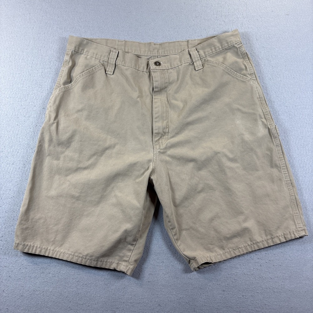 Wrangler Originals Men's Khaki Denim Utility Shorts Size 38